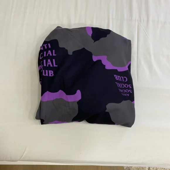 Anti Social Social Club purple camo
